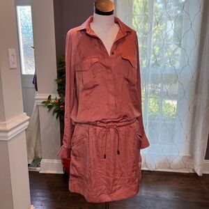 Banana Republic Heritage collection beautiful super silky dress size 10